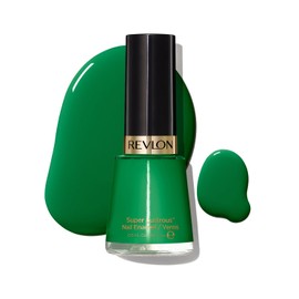 Revlon Nail Enamel L 14.7mL 571 Posh (Color Image: Stylish and Cool Emerald Green) Manicure Nail Color
