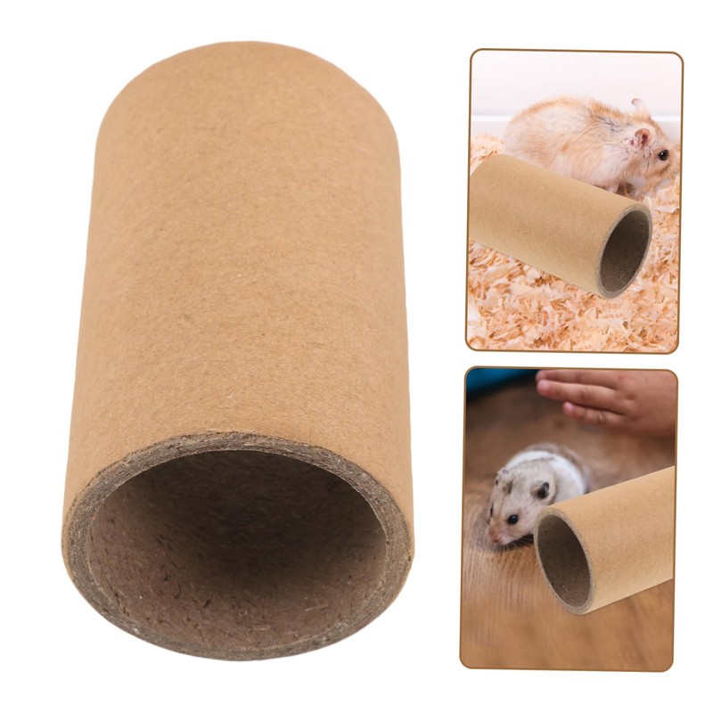 Hohopeti Hamster Tunnel Hideout Guinea Pig Resting Cave Cage Accessory