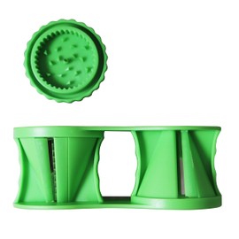 Fackelmann 44115.0 Vegetable Cutter Spiral 2 in1, Multiply, Green