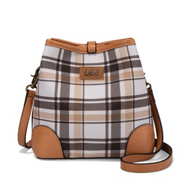 Montana West x Lee Bucket Bags for Women Purses and Handbags with Drawstring Hobo Crossbody Bags and Shoulder Bag LEE54-001TN