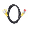 2m/6ft Hydraulic Pressure Test Hose 630Bar M16 X 2‑1/4BSP PU