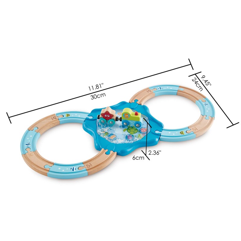Hape Undersea Figure 8 Play Set | Under Water Inspired