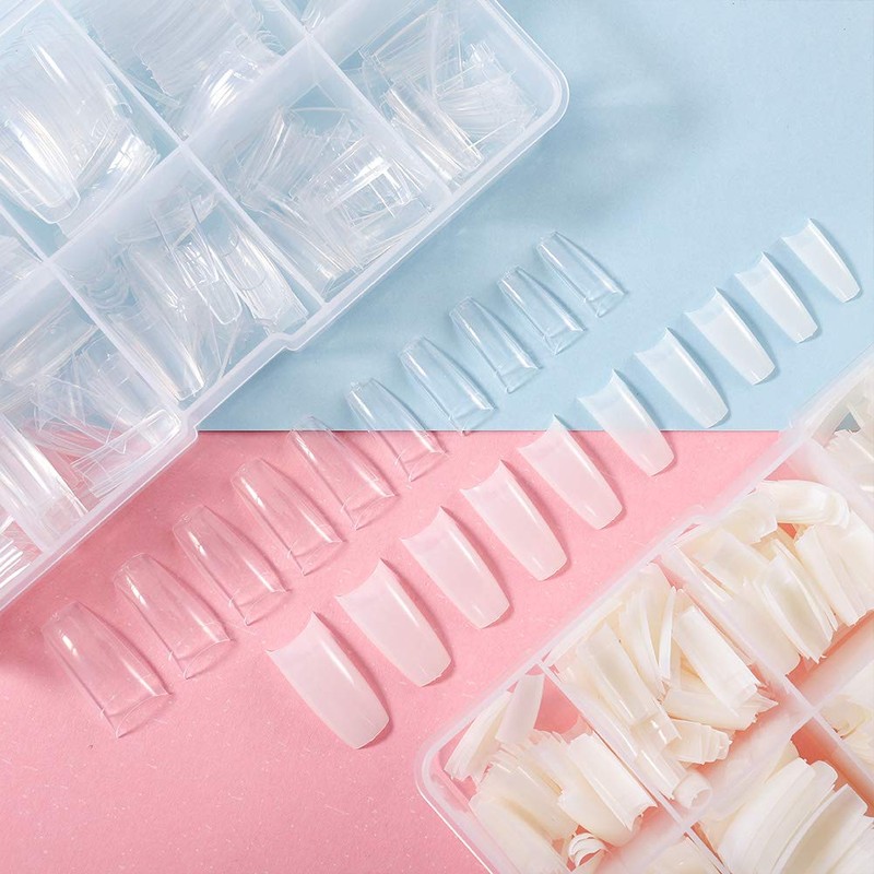 1000 piece false nails set, acrylic nail tips, fake nail