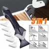 5 in 1 Silicone Sealant Remover Tool Kit Set Scraper