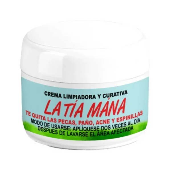 Crema limpiadora la tía mana día/noche 30 gramos