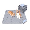 Washable Pee Pads for Dogs, 2Pack Reusable Puppy Pads, Absorbent