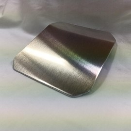 Aluminum Kickstand Pad Plate Heavy-Duty Motorcycle Support Non-Sinking Coaster Puck for Secure Parking on Soft or Uneven Ground 4.5" (inch) x 4.5" (inch)