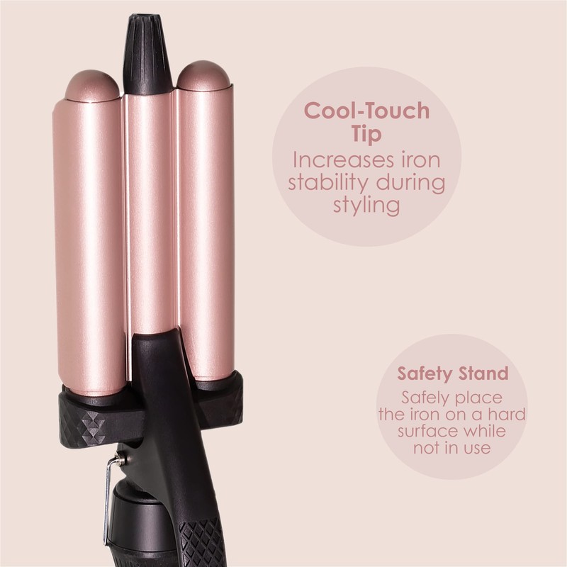 usmooth Triple Waving Iron