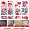9 Sheet Valentines Day Window Clings Decorations