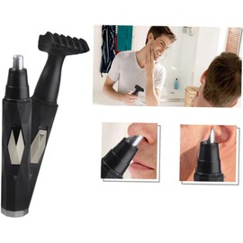 Recortador de Vello Nasal Eléctrico para Hombres Cuchillas Precisas, Material Abs y Carga Usb, Portátil para Uso Diario y Viaje