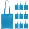 eBuyGB Shoulder Bag Natural Tote Ideal for Printing, Cotton, Light