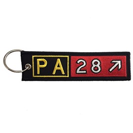 AV8R Airport Taxiway Sign Keychain (Piper PA28 Series)