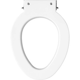 BEMIS 4LET 000 Lift Provides 4" of Additional Height to Toilet Seat and will Never Loosen, ELONGATED, Heavy Duty Plastic, White
