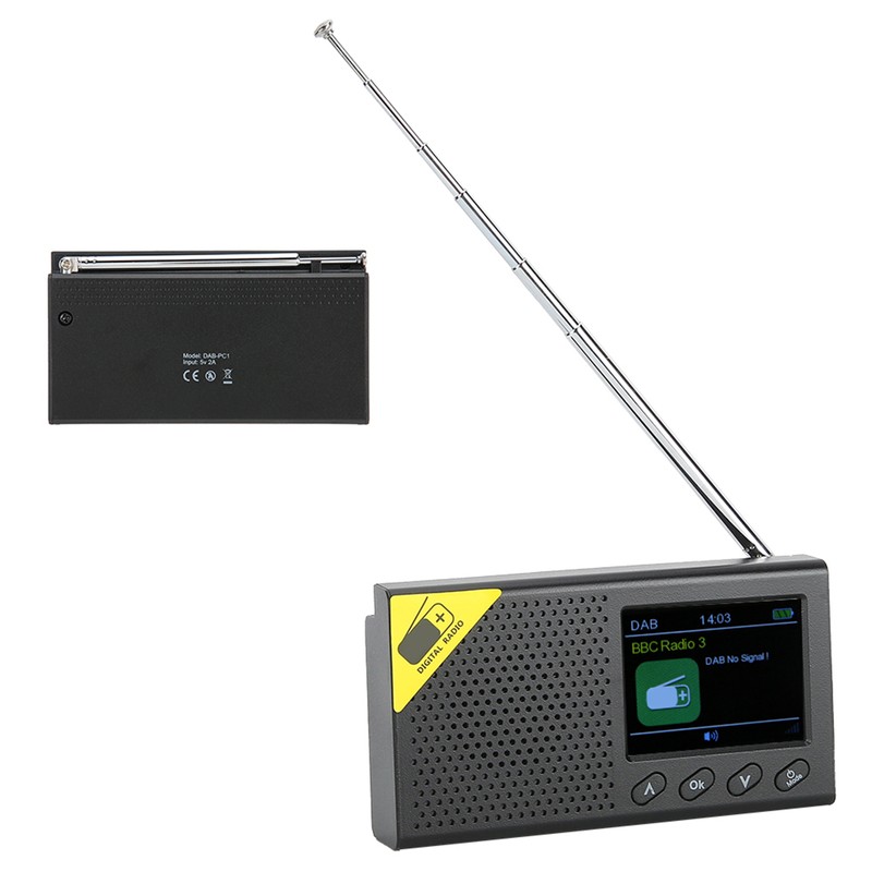Portable Home Using Digital Radio for DAB 2.4 Inch LCD