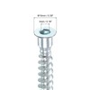 sourcing map Furniture Confirmat Screw, 50pcs 7x60mm Hex Socket Wood