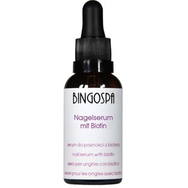 BINGOSPA Nail Serum with Biotin 30 ml for Damaged Nails, Regeneration and Growth, Against Brittleness