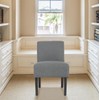 FDW Living Room Chairs,Modern Armless Accent Chairs w/ Solid Wood