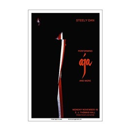 Raw Sugar Art Studio Steely Dan 2009 Akron Concert Poster