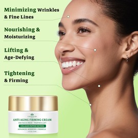 Neck Firming Cream with Retinol and Collagen Moisturizer, 1.7 Fl Oz