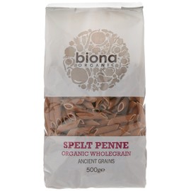 Biona Organic Wholegrain Spelt Penne, 500g