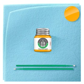 ERA Paints PYH/VYH - Solar Yellow for DODGE Exact Match Automotive Touch Up Paint Jar - Basic Kit