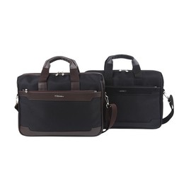 Slim document cross bag office worker commuting laptop shoulder bag brown