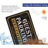 Welcome Guest Parking Signs 14"x 10" Visitor Parking Signs Metal