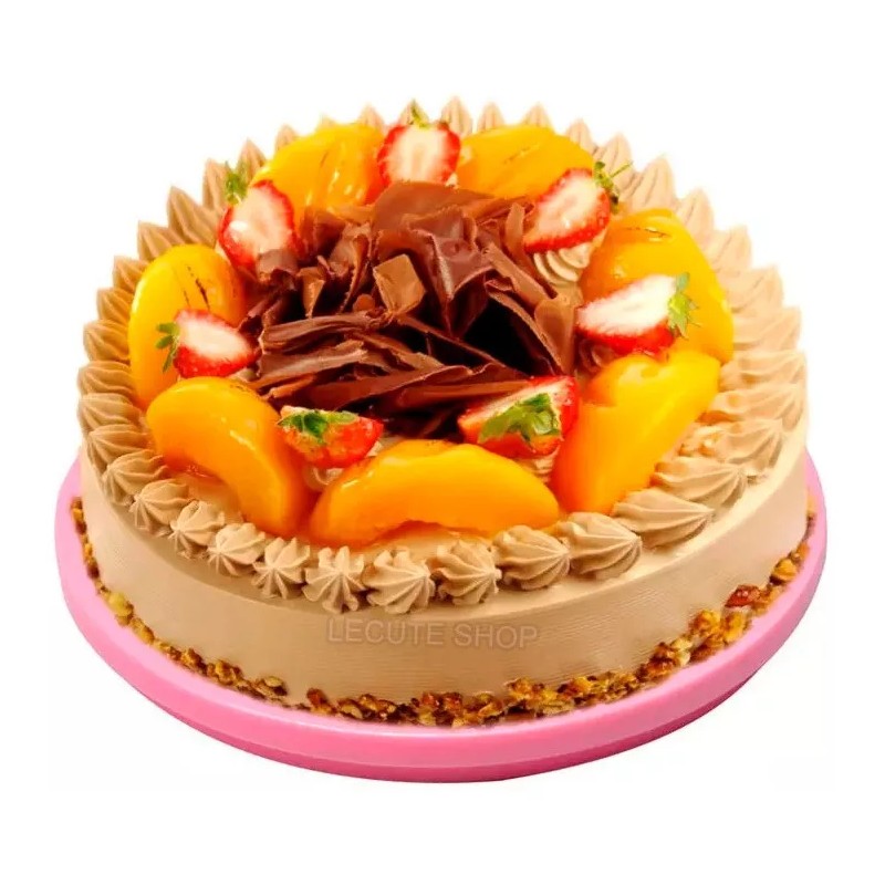 OEM Mini Base Giratoria Decorar Galletas Cupcake Postres 14cm