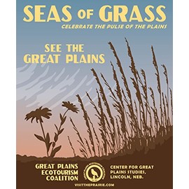 Seas of Grass Great Plains Ecotourism Poster (Large Format)