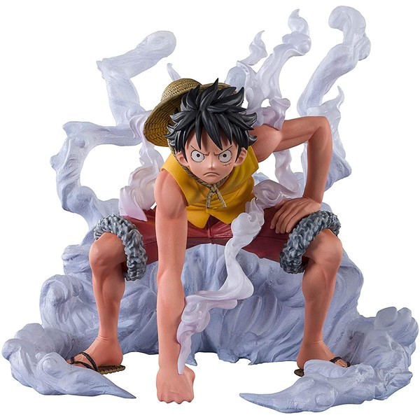 Figuarts Zero One Piece (Extra Battle) Monkey D. Luffy - Top Battle, Approx. 4.7 inches (120 mm), PVC & ABS Painted Complete Figure
