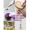 Small Icing Coupler for Piping Bags,20 Pcs Piping Nozzle Coupler