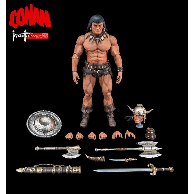 Icon Collectibles Conan The Barbarian 1:12 Scale Action Figure