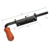 KOTARBAU Spring Latch 260 mm Bolt Door Bolt Black Rustproof