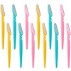 12 Pieces Eyebrow Razor Shaper Shavers Trimmers for Women and