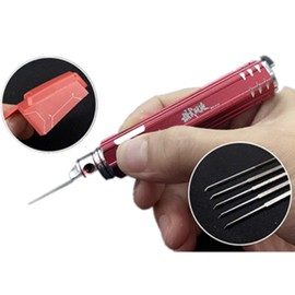 Prime Model Scriber with Blade Gundam Resin Carved Scribe line Hobby Cutting Tool Chisel +5 Blade Tools
