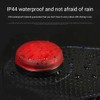 Bike Saddle Bag Water Bottle Holder with Tail Light Under