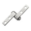 ZRM&E 2pcs 360 Degree Torque Shaft Hinge Small Metal Damper