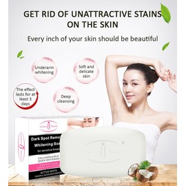 AICHUN BEAUTY Jabón Blanqueador De Axilas, Rodillas y Zonas Íntimas Aichun Beauty