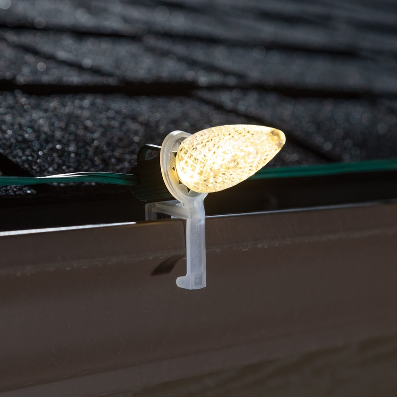HLO Lighting V2 Christmas Light Clips | C9 Christmas Light