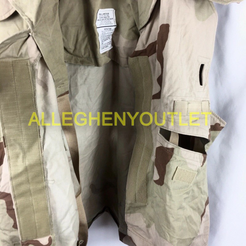 USGI Military PASGT Vest Flak Cover Desert 3-Color Camo EXTRA