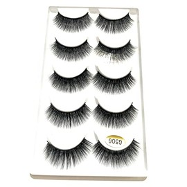 Enhance Your Natural Beauty with Stunning False Eyelashes Russian 5 pairs 3D