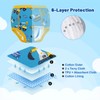 MooMoo Baby Cotton Potty Training Underwear 4 Packs Absorbent Training