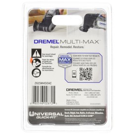 Dremel MM450 Multi-Max Half Moon Oscillating Saw Blade- Oscillating Tool Accessory- Perfect for Cutting Wood and Drywall- Universal Quick-Fit , Black