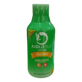 Ajolotius Jarabe Miel 250ml Suplemento Natural