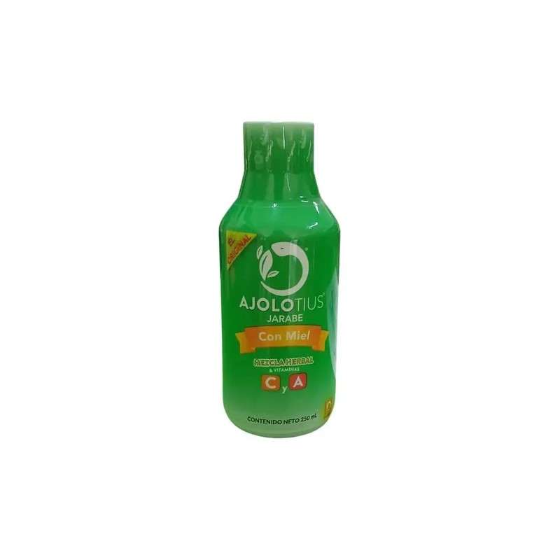 Ajolotius Jarabe Miel 250ml Suplemento Natural