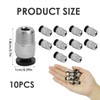PC4-M10 Pneumatic Fitting Bowden Fitting Male Straight PTFE Hose Compatible