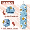 Plastic Bag Holder, Wall Mount Plastic Bag Organizer, Washable Large