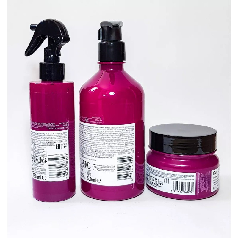L'Oréal Professionnel Loreal Rizos Curl Expression Shampo Crema + Mascarilla