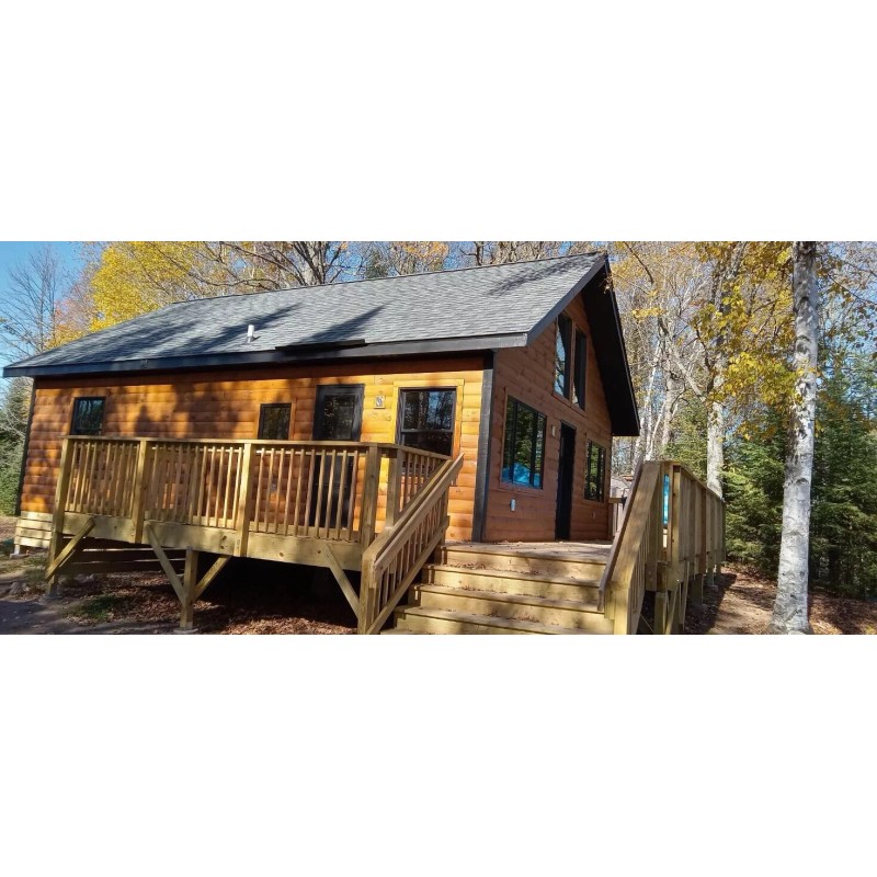 Classic Log Homes, Inc. 2" x 8" White Pine, Tongue