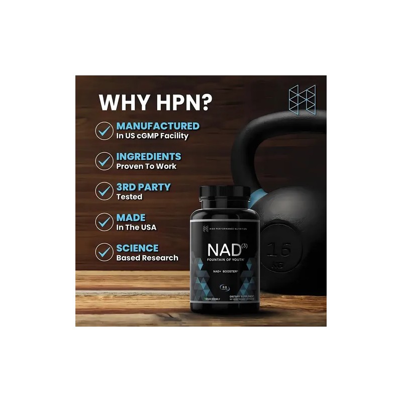 High Performance Nutrition Nad Booster Caps Suplemento